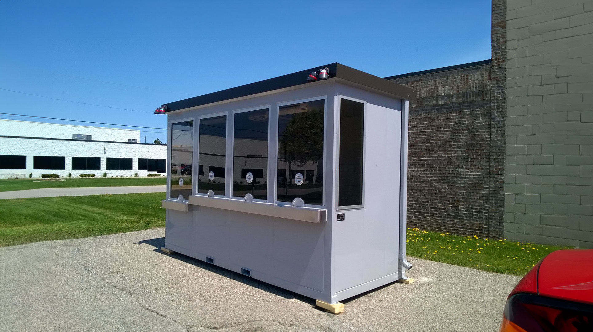 Ticket Booth Exterior Lighting